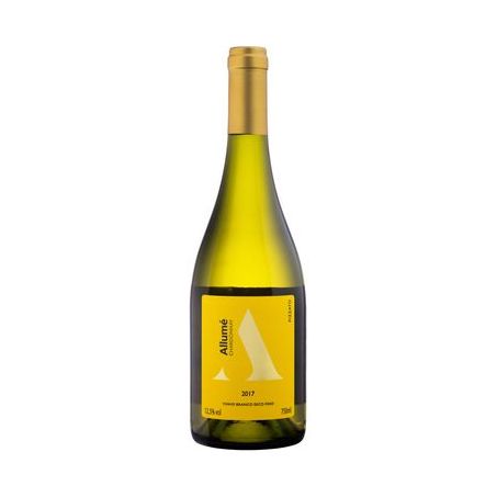 Vinho Brasileiro Branco Seco Pizzato Allumé Chardonnay Serra Gaúcha Garrafa 750ML