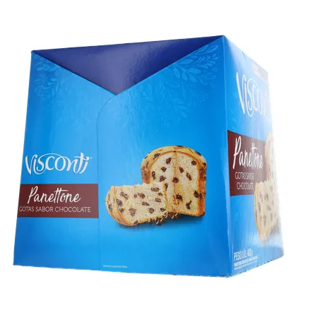 Panettone Visconti Chocolate Caixa 400gr 360-29
