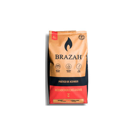 Carvao brazah 4kg...