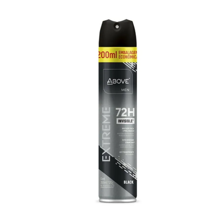 Desododorante aero extreme black above 200 ml