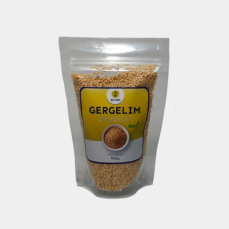 Gergelin Yuchen Branco 100g Tostado