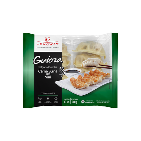 Guioza Long Way Carne Suína Com Nira 240g