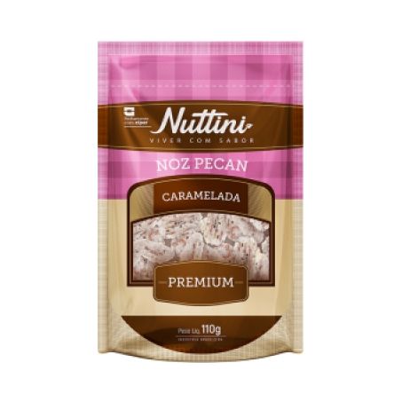 Noz pecan caramelada nuttini 110g