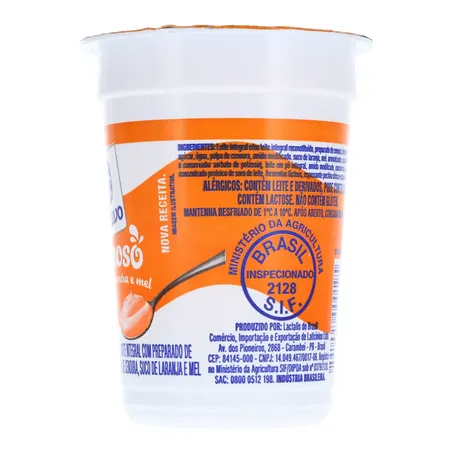 Bebida Láctea Batavo Laranja, Cenoura E Mel Copo 170G 360-8