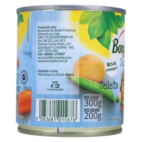 Seleta bonduelle suave lt 200g 360-28