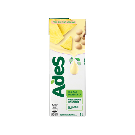 BEBIDA À BASE DE SOJA ABACAXI ADES