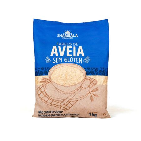 FARELO SEM GLUTEN SHAMBALA 1KG MEDIA