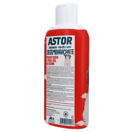 CONDICIONADOR ASTOR DESEMBARACANTE CAES E GATOS 500ML 360-21