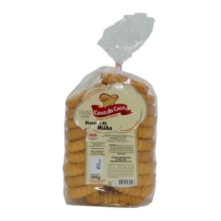 BISCOITO CASA DA CUCA MILHO 300G