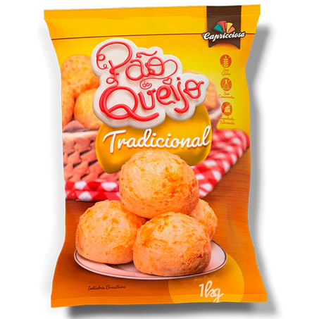 Pao de queijo capricciosa cong 400g calabresa