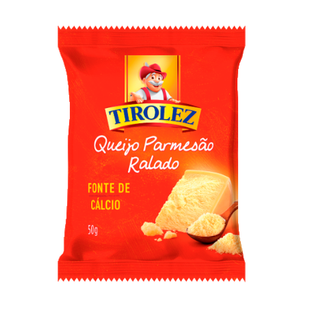 Queijo ralado tirolez 50g