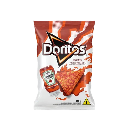 Salgadinho Doritos Ketchup Pacote 110g 
 