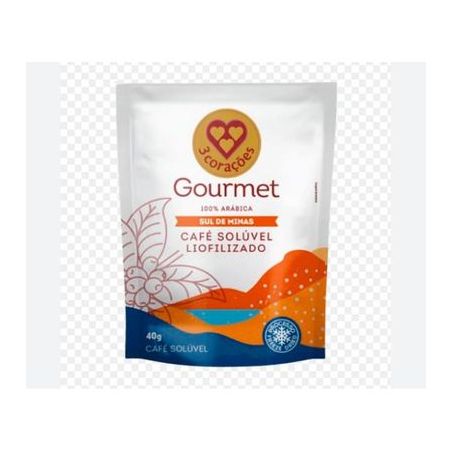 Cafe 3coracoes gourmet sul minas soluvel 40g
