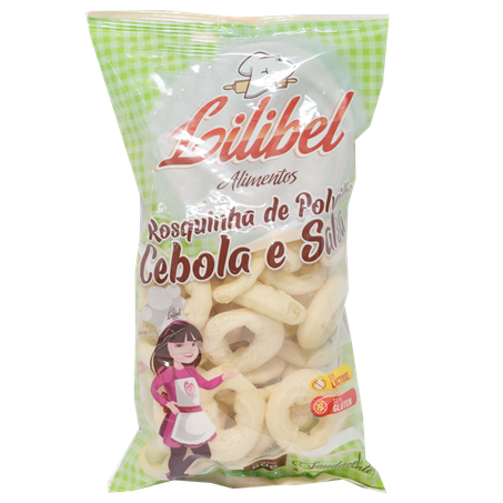 BISCOITO ROSQUINHA POLVILHO CEB/SALSA LILIBEL 80G