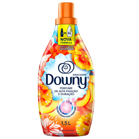 Amaciante downy 1,5l concentrado verao tropical