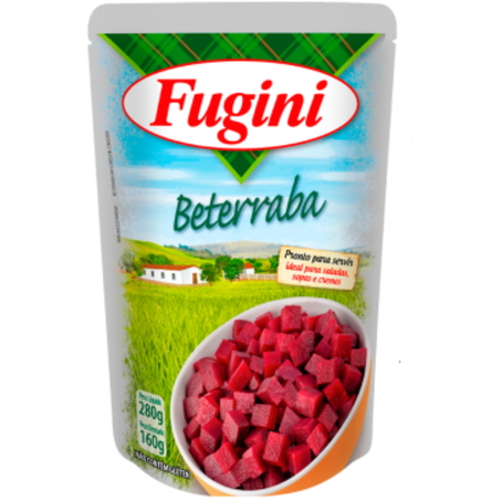 Beterraba fugini 160g sache