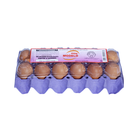 Ovos Vermelhos Modelo Pl c/12