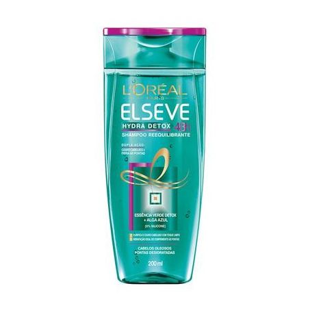 Shampoo L'Oréal Paris Hydra-Detox  Frasco 200ml