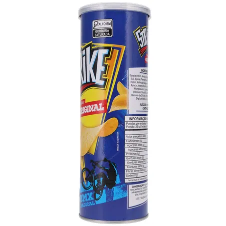 SALGADINHO BATATA STRIKE ORIGINAL POTE 90G 360-7