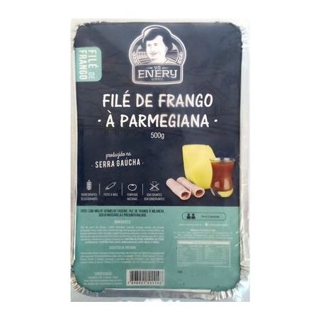 Filé de frango à parmegiana Vó Enery 500g