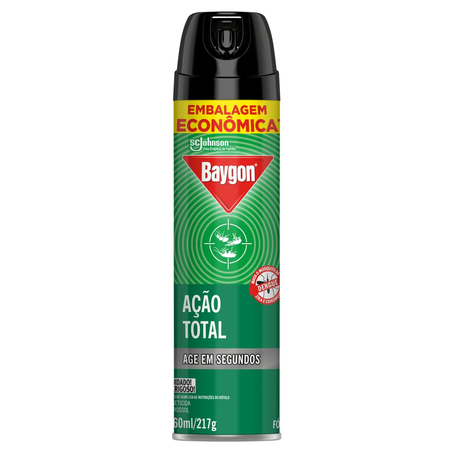 Inseticida Aerossol Baygon 360ml - Ação Total