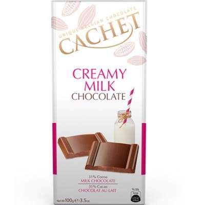 Chocolate ao leite cachet 100g