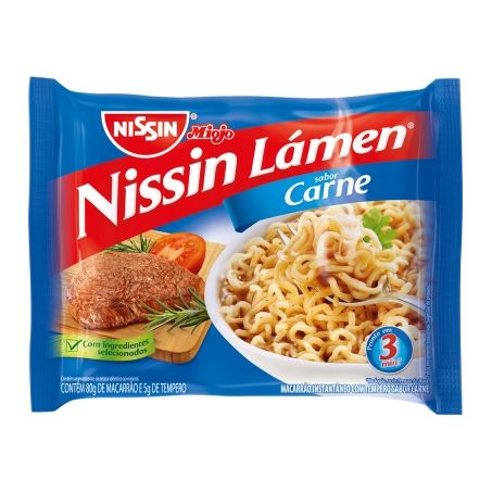 MACARRAO INST NISSIN LAMEN 85G CARNE