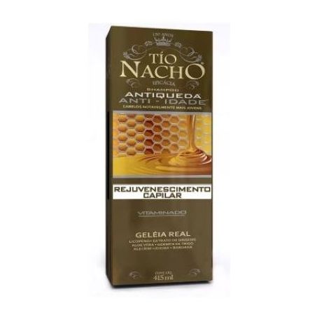 Shampoo Tio Nacho Antiqueda E Anti Idade Embalagem 415ML