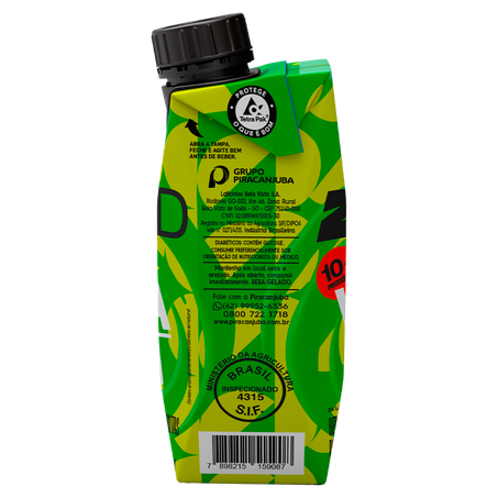 Bebida Láctea UHT Vita Hit Zero Lactose Piracanjuba Zquad Caixa 250ml 360-2