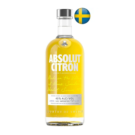 VODKA ABSOLUT CITRON 750ML