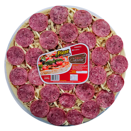 PIZZA SABOR CARIOCA GRANDE CALABRESA 600G