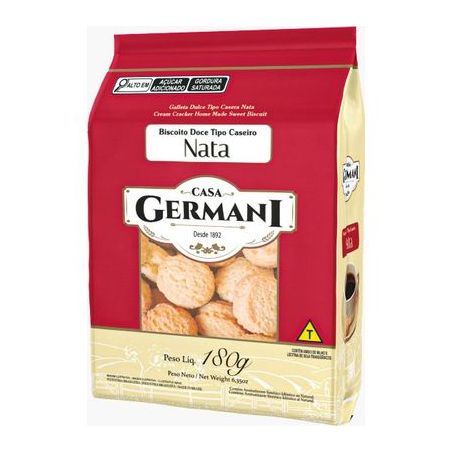 Biscoito caseiro de nata germani 180g