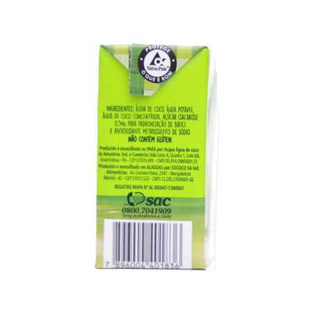 Água de Coco Mais Coco 200Ml 360-16