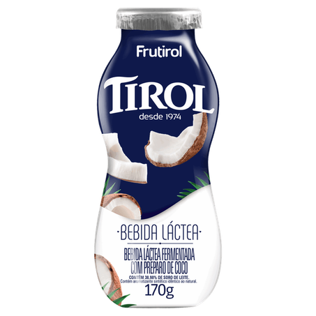 Bebida láctea frutirol coco 170g