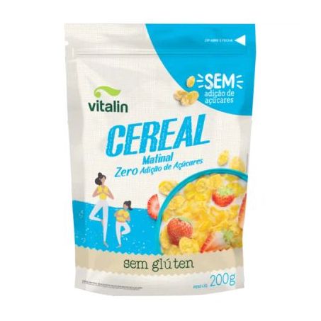 Cereal vitalin sem açúcar e sem glúten 200g
