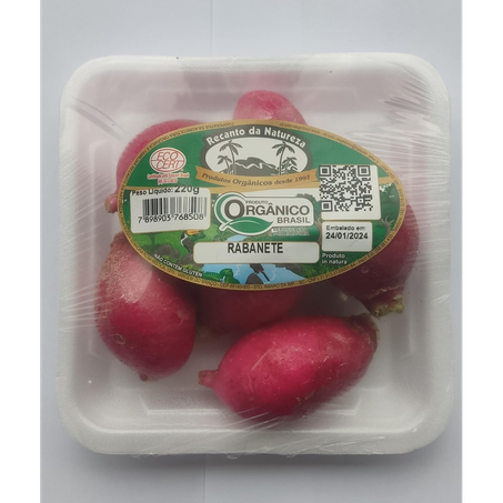 Rabanete Orgânico 300G
