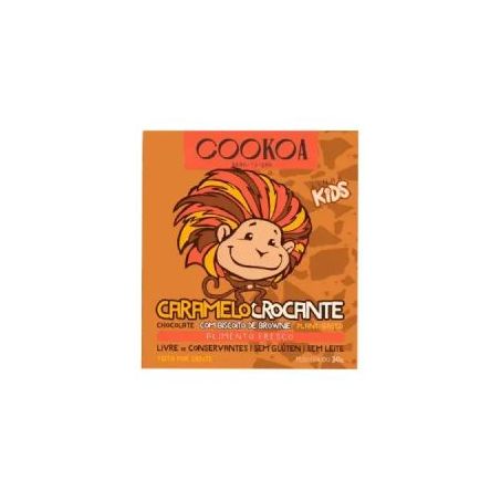 Chocolate cookoa kids s/l s/g caramelo c. 30g