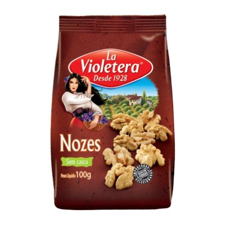 Nozes La Violetera Sem Casca 100g