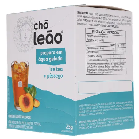 Chá Cold Brew de Pêssego Leão 25G 360-4