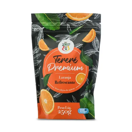 ERVA TERERE REI VERDE PREMIUM LARANJA REFRESCANTE 250G