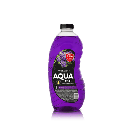 Desinfetante Aquafast Campos de Lavanda 2l
