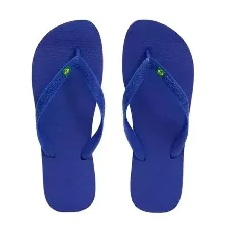 Chinelo havaianas brasil azul 37/38