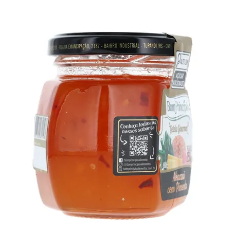 GELEIA BOM PRINCÍPIO ABACAXI C/PIMENTA VIDRO 250G 360-29