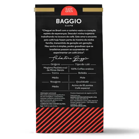 Café Baggio Bourbon 250g 360-3