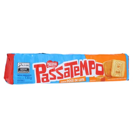 BISCOITO RECHEADO NESTLE PASSATEMPO DOCE LEITE 130G 360-33