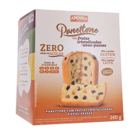 PANETTONE AMINNA S/GLÙTEN 240G 360-34