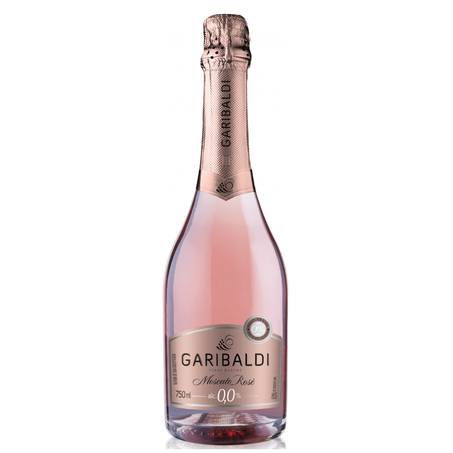 Espumante garibaldi moscato rose zero 7