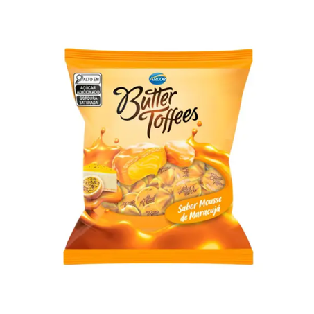 BALA ARCOR B.TOFFEES 90G MARACUJA