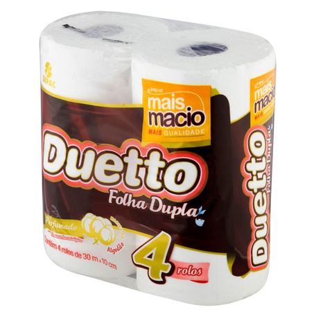 PAPEL HIG DUETTO 30M FOL DUPL PERFUMAD 04UN 360-1