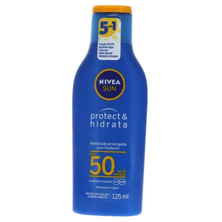 PROTETOR SOLAR NIVEA SUN PROTECT&HIDRATA FPS50 125ML 360-1